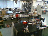 学生実験室掃除